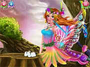 Fairy Doctor Care game, cute fairy patient with injuries, free online girl game, bandage wounds and choose fairy costume