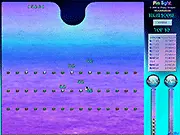 Pin Light free online game, puzzle shooter, aim and shoot game, hit the red pins