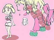 Screenshot of Dress Up Princess game showing a beautiful princess character with a large selection of elegant gowns, jewelry, and royal accessories.