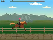 Horse Ranch game screenshot, free online horse riding game, Jenny training for Jockey competition, adventure in Colorado and Texas