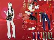 Kadience Cool Dressup free online game featuring fashionable and sporty outfits for a model
