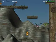 Play Pumpkin Boy Adventure free online platformer game, find golden key, rescue spirits, classic 2D action