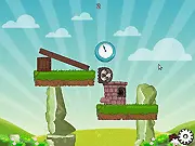 Play Save Sloth free online puzzle game, help the sloth go home, charming physics game, clear the path