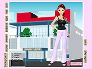 Sunny Beach Girl Dress Up game free online with summer outfits, bikinis, and beach fashion