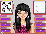 Screenshot from Fuchsia Fashion Dress Up game featuring a female character wearing a stylish dress, ready for a date night or evening outing.