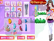 Susan & Puppy Jasmine Dress Up game free online, casual outfits for a walk with a dog