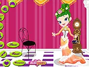 The Little Lady dress up game online free with gorgeous outfits and accessories