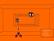 Gensha 3D free online retro shooter game with 3D environment and scoring system