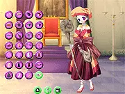 An anime-style doll created in the Doll Maker: Fantasy Dress Up game, featuring devil horns and wings.