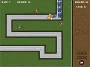 Social Network Defence 2 free online game, tower defense against social networks, strategic defense game, fight the machines, PlayArcadeHub TD