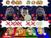 Rock & Roll Rhythm Game Free Online DDR Style Gameplay Screenshot