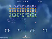 Space Intruders free online classic arcade shooter remake game