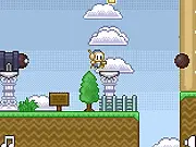 Melee Man pixel art retro platformer game online free