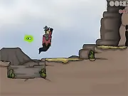 Play Desert Dash free online game, dodge cactus and bounce on pads in a racing challenge