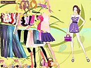 Stephanie Dressup free online fashion game, finding the perfect combination of clothes, styling Stephanie to look gorgeous