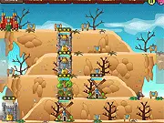 Hill of Defend free online Tower Defense game: setting up towers to keep enemies at bay on PlayArcadeHub