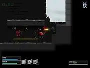 Play Recost free online, platform shooting game, Campaign and Zombies mode, boss battles, weapon upgrades, PlayArcadeHub