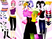 Dress Up Keiko free online game, girl choosing outfit, casual fashion game, comfortable style
