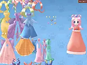 Anna Princess Dressup free online game, a pretty princess wearing a beautiful pink gown and a tiara