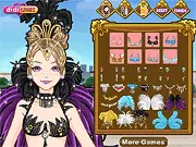 Carnival Makeover free online game, fun makeup and accessory game, festive fashion and styling, PlayArcadeHub