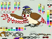 Create an Owl Maker free online customization game: designing a beautiful owl with accessories on PlayArcadeHub