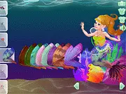 Play Mystical Mermaid Dress Up free online game - cute mermaid styling with lovely fins and accessories