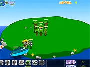 FWG Island tower defense game online, build and upgrade towers to protect the forest