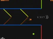 Play Neon Maze free online puzzle strategy game - guide hero through timed color-changing maze