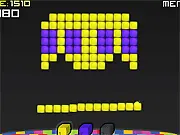 Play Pixus free online color puzzle game drawing lines of the right color to clear shapes