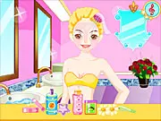 Glamorous Party Makeover free online dress up game clothes jewelry fashion stylist