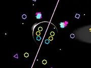 Melody of Difference free online puzzle game, clicking on a different shape among many identical ones, visual brain test game