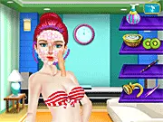 Prom Real Makeover free online game, help girl with makeup and face treatment on PlayArcadeHub