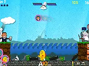EcoSaviors free online puzzle shooter game, aim and shoot for combo score on PlayArcadeHub