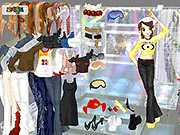 Becky Springtime Fashion free online game, girl choosing a trendy outfit for shopping, spring dress-up