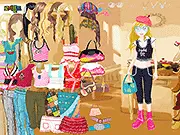 Original Fashion Style dress up game, girl with unique outfit, free online chic wardrobe game