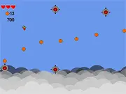 Bird Fly free online arcade game where you collect orbs and dodge obstacles