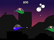 Space Prisoners free online arcade shooter game screenshot with spaceships and power-ups