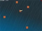 Hurricane Runner action game screenshot, futuristic runner game 2130 A.D., post-apocalyptic war zone runner, play free online on PlayArcadeHub