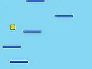 Play Boxitude free online game - Help the box jump its way to the top on platforms - High-score vertical arcade game
