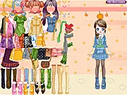 Emma Dressup online fashion and styling game, free to play