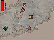 Tactical Tank free online war game gameplay featuring a battle tank destroying enemy tanks and turrets on the battlefield