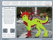Create a Dragon Designer free online customization game fantasy lizard creature