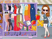 Play Shopping Girl Dress Up free online game, choosing trendy clothes and accessories for a shopping spree