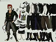 Dress Dekker game, play free iron-clad fashion game online, armored character dress up game on PlayArcadeHub