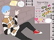 A screenshot of the Matt Dress Up game, showing the male character 'Matt' wearing a stylish, casual, and relaxed outfit.