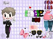 Ikeys Dress Up game screenshot, character customization and fashion game free online