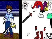 Hero Clothes free online dress-up game, design superhero avatar, play free on PlayArcadeHub