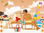 Play Beach Love free online kissing game - Summer romance and timing puzzle on PlayArcadeHub