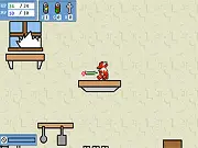 Play Fantasy XF free online RPG platformer game, control a knight, save the princess, use special weapons, and cast magic words.
