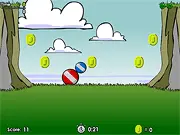 Roll-X free online physics balance puzzle game rolling ball